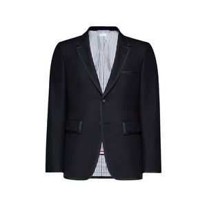 톰 브라운 쓰리 버튼 울 블레이저
