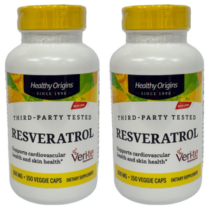 헬시오리진스 액티브 트랜스 레스베라트롤 300mg 브이캡, 150정, 2개