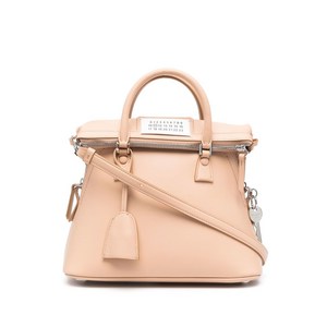 메종 마르지엘라 5AC 레더 미니 토트 백