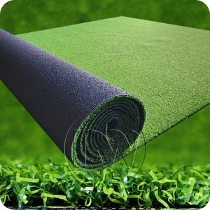 시공용PP투톤인조잔디 2mX5m 두께12mm 깔끔하고 산뜻한 실용적인 자연스러운 고밀도 제품, 1개, 녹색투톤