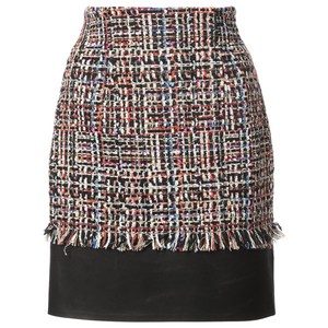 알렉산더맥퀸 트위드 미니 스커트