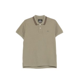 비비안웨스트우드 스트라이프 칼라 폴로 셔츠, 그린계열, XXXL(KR 120)