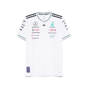 아디다스 파일럿 메르세데스 AMG 페트로나스 포뮬러 원 팀 티셔츠, 화이트계열+블랙계열, S(KR 95)