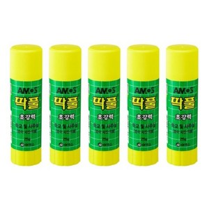 아모스 초강력 딱풀, 25g, 5개