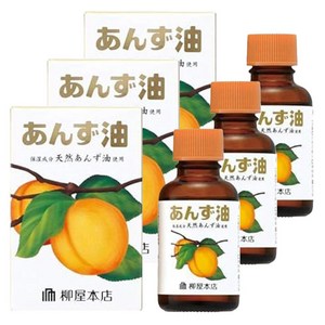 야나기야 살구 헤어 오일, 30ml, 3개