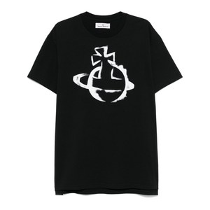 비비안웨스트우드 스텐실 ORB 티셔츠