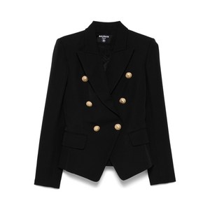 발망 더블 브레스티드 울 재킷, 블랙계열, France 40(KR 66)