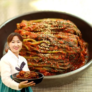 당일제조 당일발송 여수정아식품 강정화 돌산 갓김치, 1개, 1kg