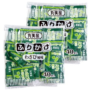 마루미야 와사비 풍미 후리가케 40개입, 100g, 2개