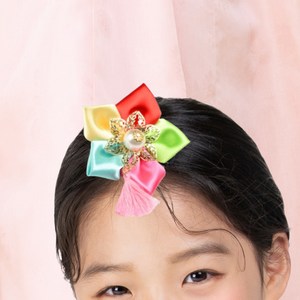 트랜트리 한복 머리 장식 머리핀 테슬