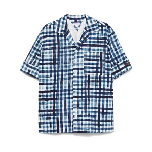 보테가 베네타 체크 셔츠, 블루계열, IT/FR 46(KR 95)