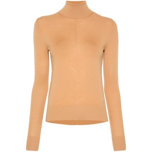 끌로에 로고 자수 울 스웨터, 베이지계열, Standard L(KR 66)