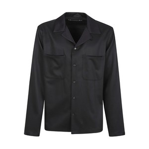 골든 구스 체스트 포켓 버진 울 셔츠, 블랙계열, S(KR 39)