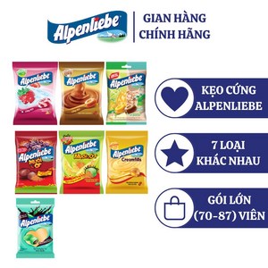 [Alpenliebe 알펜리베] 다양한 맛의 알펜리베 하드캔디(대형), 밀크티 & 자몽 티, 1개