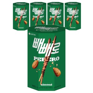 빼빼로 아몬드, 132g, 5개