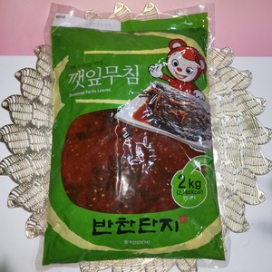 반찬단지 깻잎양념무침, 2kg, 1개