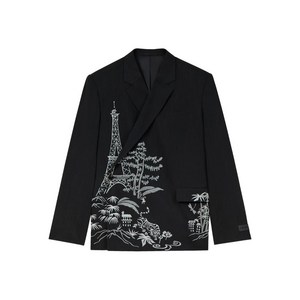 겐조 싱글 브레스티드 블레이저, 블랙계열, Italy/France 50(KR 105)