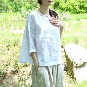 [내추럴가든] [LIBERZEN]백 주름 린넨 블라우스
