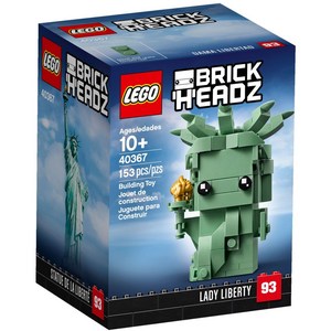 레고 40367 자유의 여신상 브릭헤즈 BRICK HEADZ, 1개