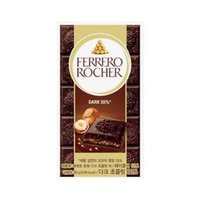 페레로로쉐 페레로 로쉐 다크 초콜릿 바, 90g, 3개