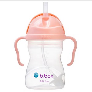 비박스 젤라또 컬러 손잡이 빨대컵, 아이스크림핑크, 240ml, 1개