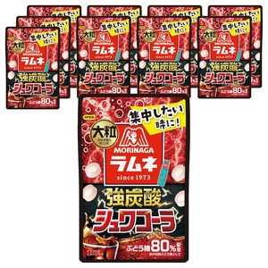 모리나가 제과 과립 라무네 강탄산 슈와콜라 25g 10봉, 25g, 10개