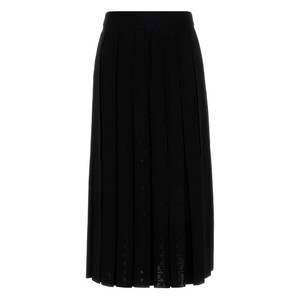 토리 버치 플리츠 미디 스커트