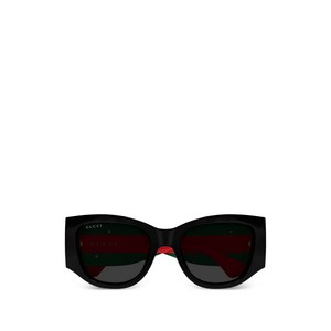 구찌 스트라이프 로고 기하학 선글라스