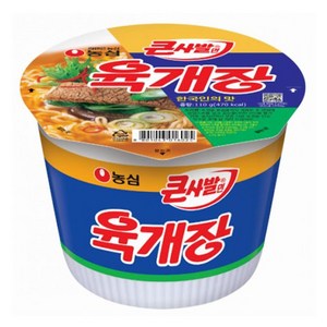 육개장 큰사발면 110g, 16개