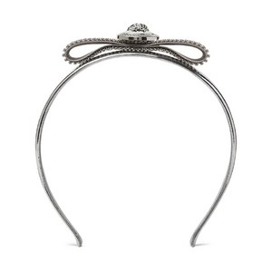 베르사체 메탈 메시 지아니 리본 헤어밴드