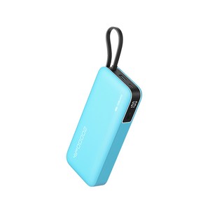쿡테크 55W 대용량 20000mAh 일체형 보조배터리 고속 충전 보조배터리 삼성 45W 보조배터리/전력 표시/여행용 기내반입