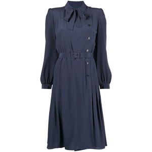 메종 마르지엘라 메종 마르지엘라 사이드 버튼 벨트 드레스