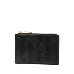 보테가 베네타 인트레치아토 지퍼 카드홀더