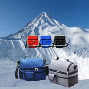 넷몰 캠핑 낚시 아이스박스 시원한 쿨 보냉백, 아이스블루(BLUE), 8L