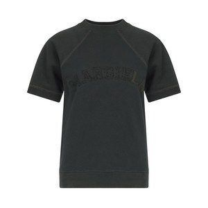 메종 마르지엘라 로고 프린트 코튼 스웨트셔츠, 그레이계열, Standard M(KR 66)