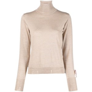 골든 구스 디스트레스드 터틀넥 버진 울 스웨터, 베이지계열, Standard XXS(KR 33)