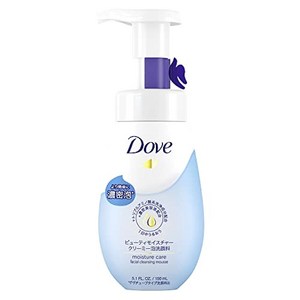 Dove Dove(더브) 뷰티 모이스처 크리미 거품 세안제 건성 피부 보습 본체 150ml, 1개