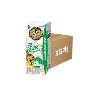 소와나무 동원 쿨피스 파인애플, 190ml, 15개