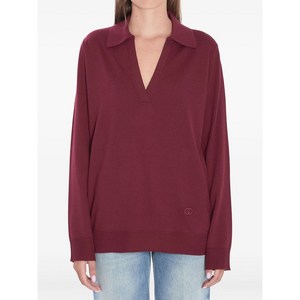 구찌 v-neck polo top, 레드계열, Standard S(KR 55)