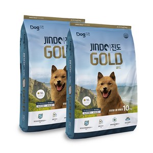 도그랑 개사료 진도골드 10kg(1+1), 20kg, 1box