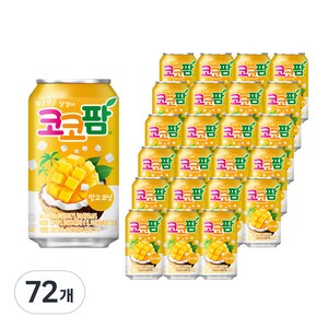 코코팜 망고코넛, 340ml, 72개