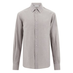 페라가모 스냅 버튼 셔츠, 그레이계열, S(KR 39)