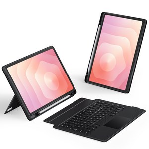 AITEWO 갤럭시 탭 호환 키보드 케이스 분리형 블루투스 매직키보드 가로 세로 S펜 수납 S11/S10 FE/S10 Lite/S9 11인치 S10+/S9 FE+/S9+ 12.4
