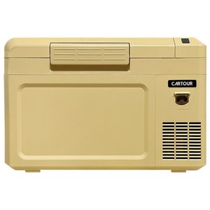 카투어 KP 휴대용 캠핑 차량용 냉장고 이동식 냉동고 25리터 12V 24V 220V