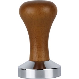 MOJAE 우든 핸들 커피 파우더 컴팩터 스레디드 모델 템퍼 51mm