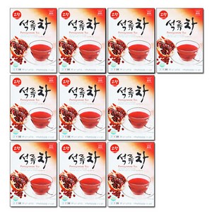 고향 석류차 20T/10개 여름 탕비실제품 과일티, 10개, 14g, 10개