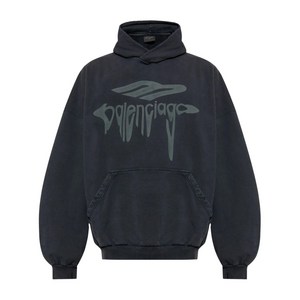 발렌시아가 3D 리퀴파이드 이펙트 후디, 블랙계열, Standard M(KR 105)