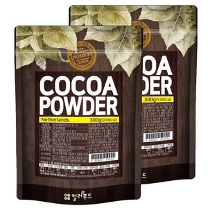 컬러푸드 옐로우라벨 코코아파우더, 1개입, 300g, 2개