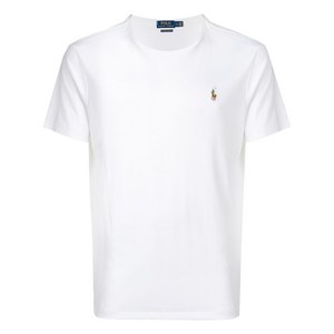 폴로랄프로렌 로고 자수 티셔츠, 화이트계열, Standard XL(KR 110)