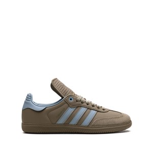 아디다스 아디다스 X 퍼렐 삼바 휴먼레이스 오빗 그린 스니커즈, US men 3.5(KR 215), 그린계열+블루계열